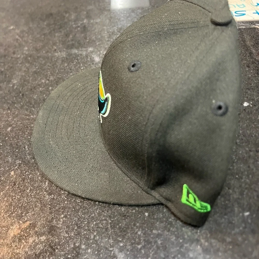 Men's Tampa Bay Rays New Era Black Cooperstown Collection Wool 59FIFTY Fitted Ha